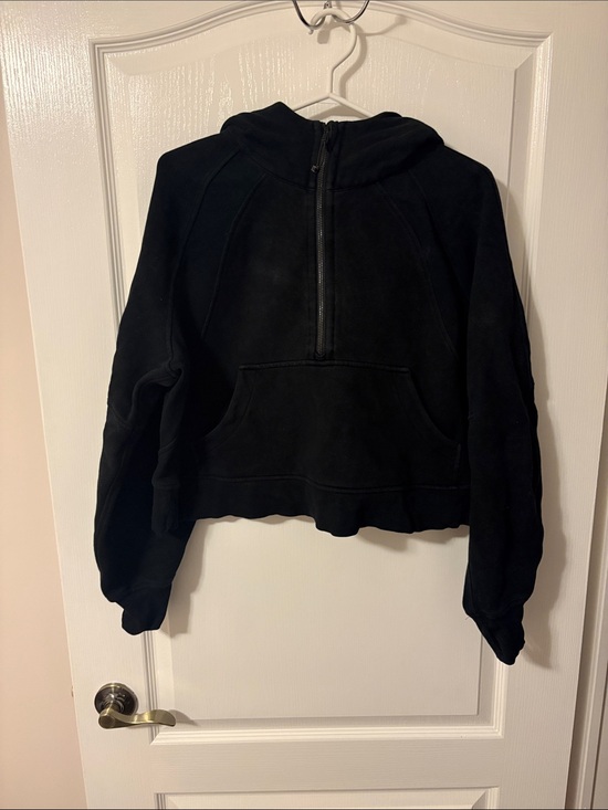 lululemon athletica Tops - lululemon athletica Black Half-Zip Hoodie